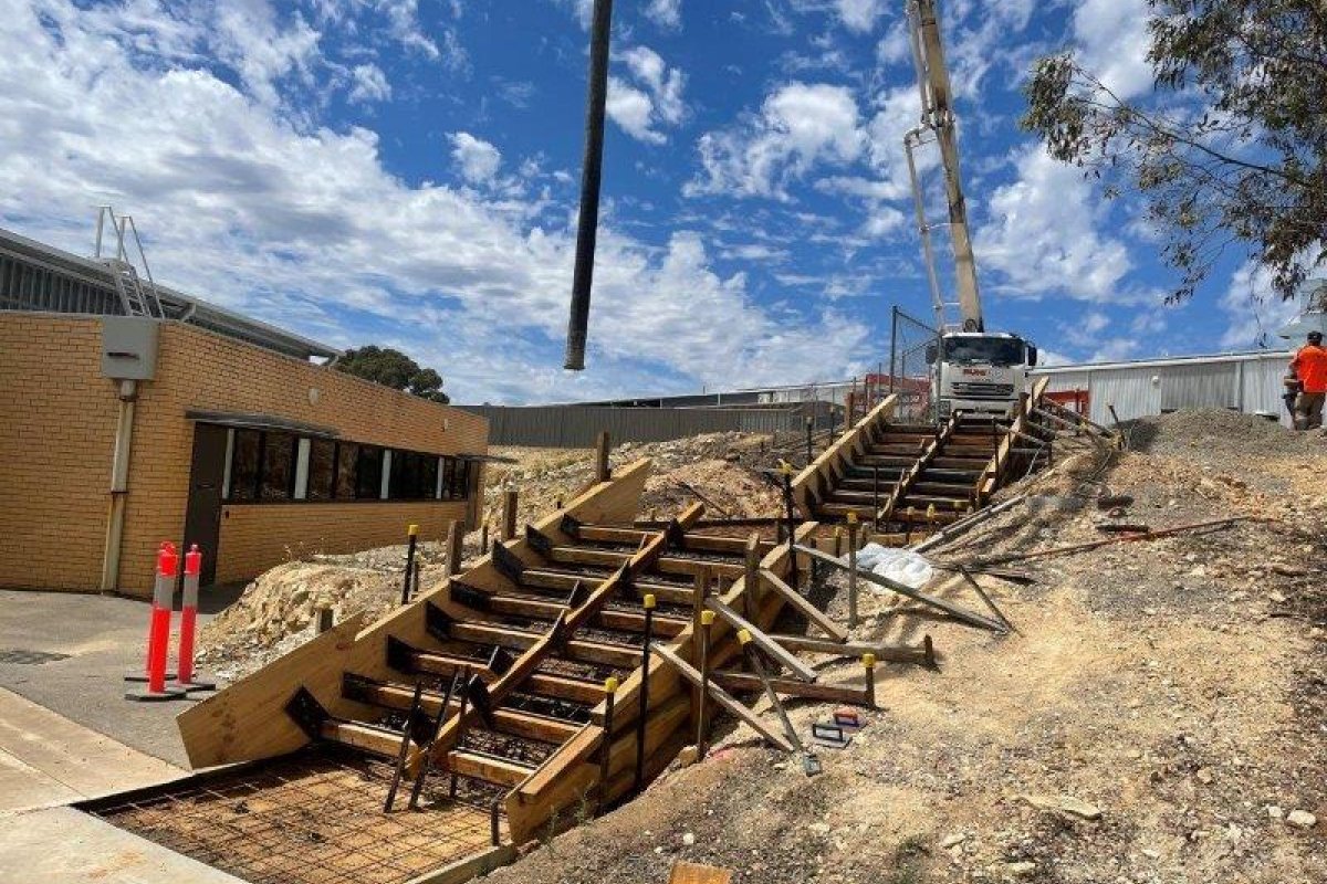 Bendigo TAFE Stairs