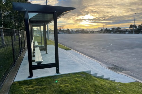 Sale Netball Shelters (Gippsland Regional Sports Complex)