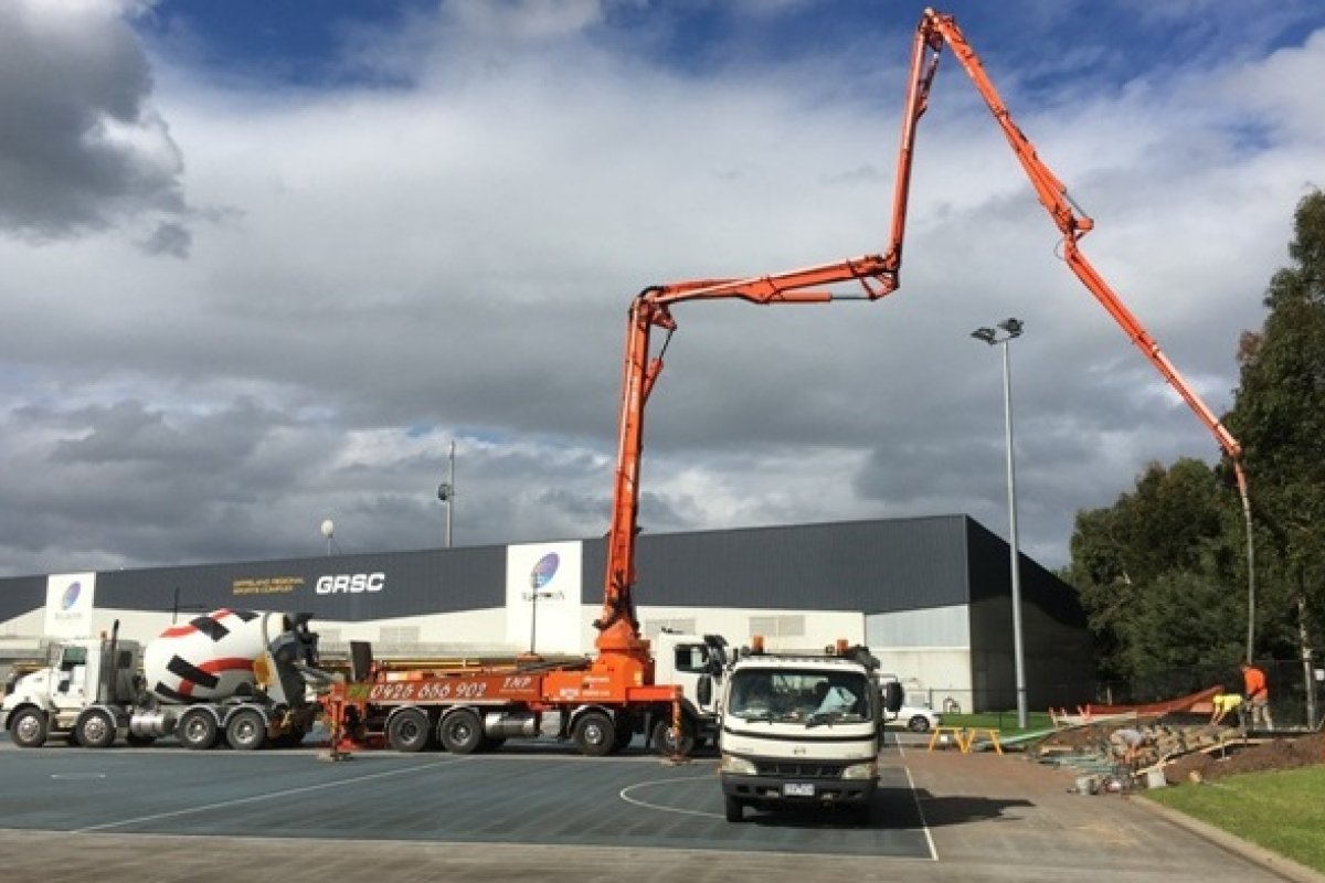 Sale Netball Shelters (Gippsland Regional Sports Complex)