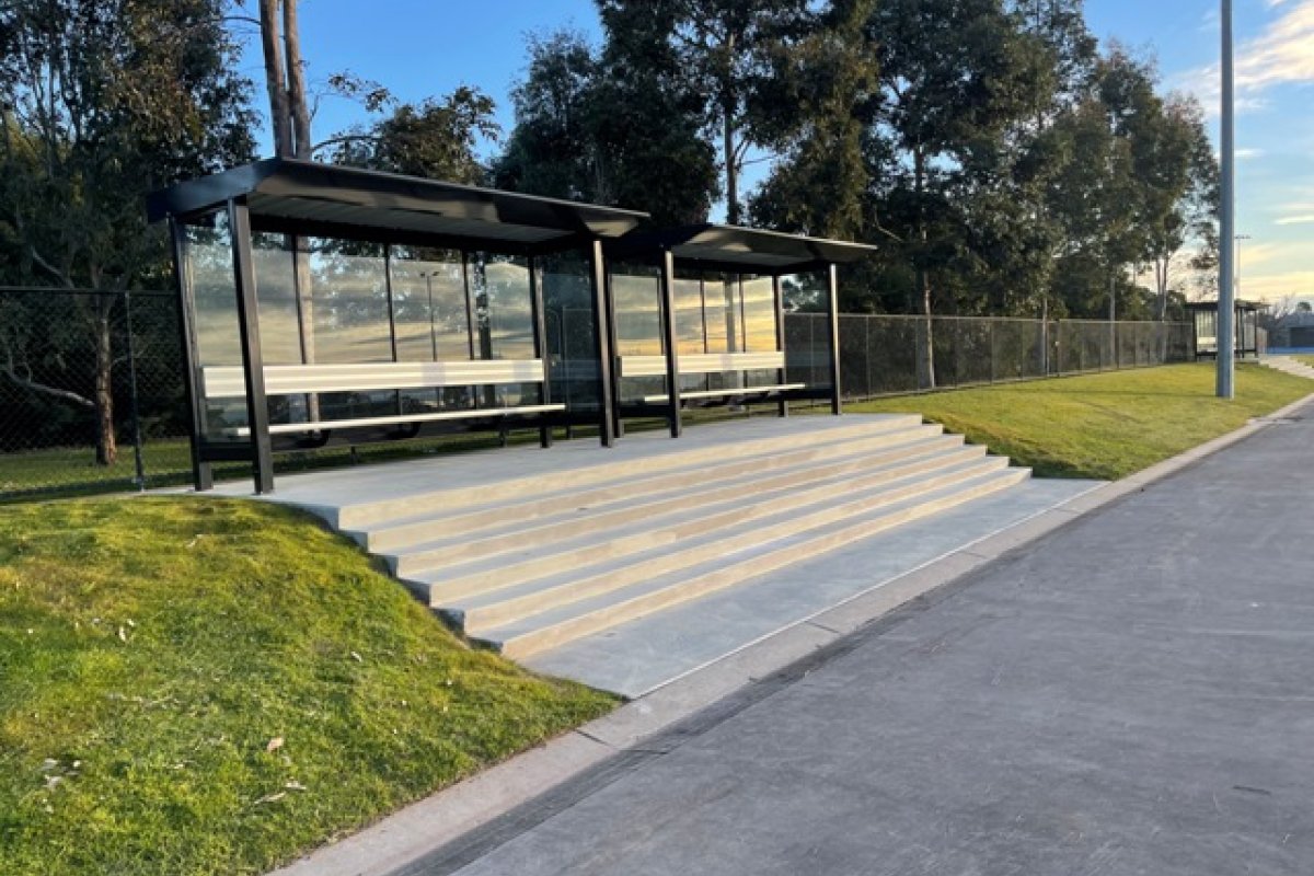 Sale Netball Shelters (Gippsland Regional Sports Complex)